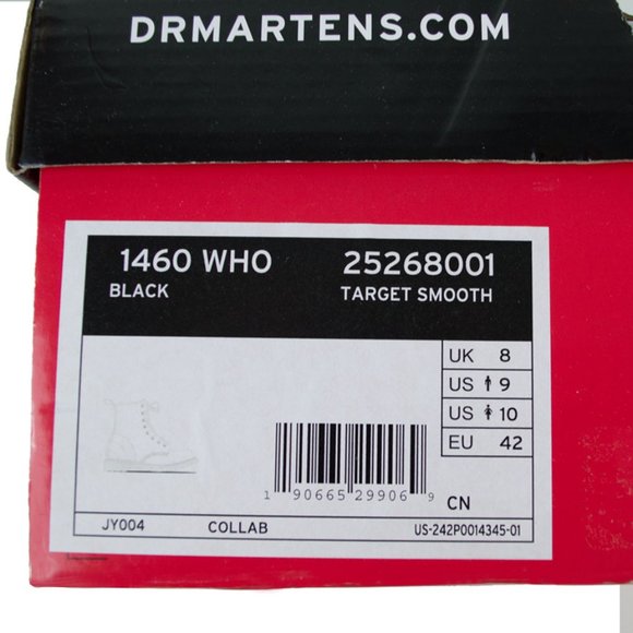 Dr. Martens The Who 1460 Black Boot - Picture 12 of 12